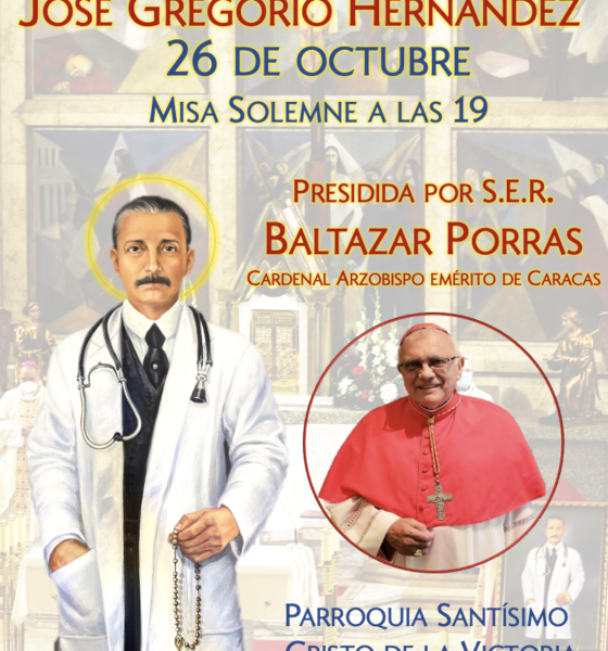 26 de octubre de 2024 Fiesta José Gregorio Hernández