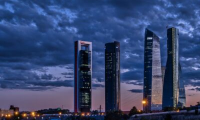 Las 4 torres de Plaza Castilla en Madrid