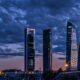 Las 4 torres de Plaza Castilla en Madrid