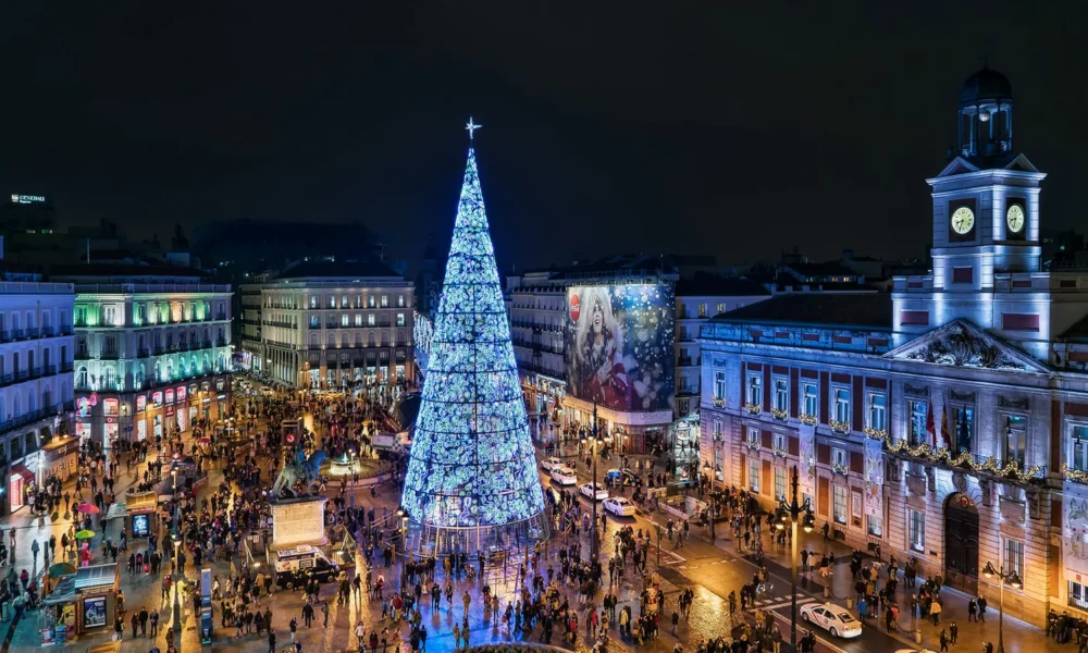 Gatty images Luces de Navidad de Madrid