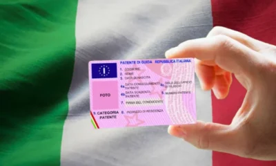 Permiso de conducir en Italia