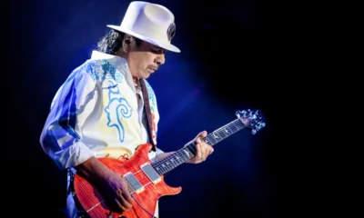 Carlos Santana retratado por Roberto Finizio