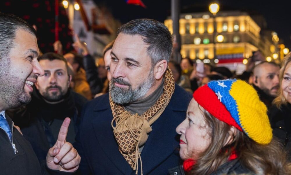 Santiago Abascal libertad Venezuela