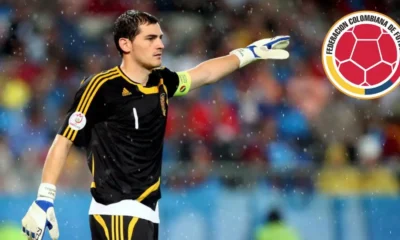 Iker Casillas en el campo de juego