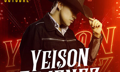 Cartel del concierto del colombiano Yeizon Jiménez