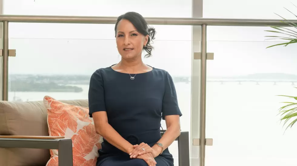 La doctora ecuatoriana Katiuska Púa Zamora