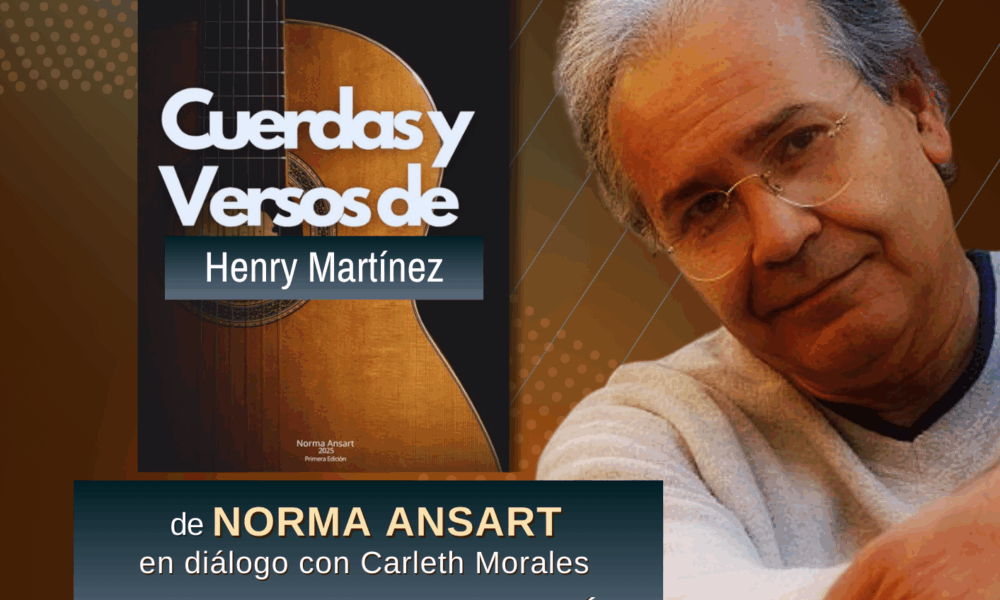 Flyer con invitados al tributo a Henry Martínez