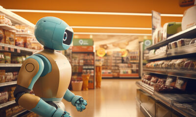 Robot en supermercado