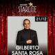 Cartel del concierto del cantante puertorriqueño Gilberto Santa Rosa