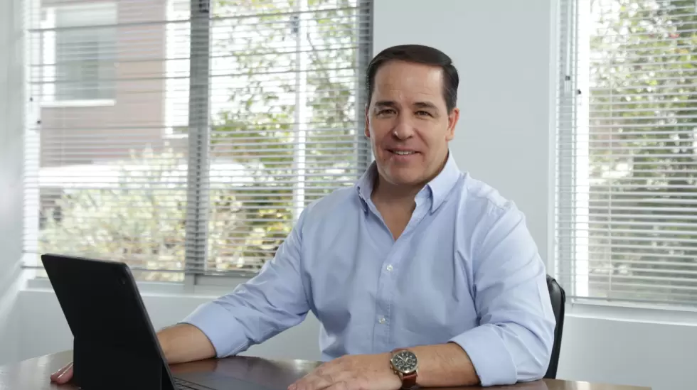 Pablo Burbano Valenzuela gerente de empresa ecuatorian que exporta arándanos